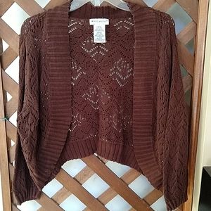 White Stag Brown Cardigan
